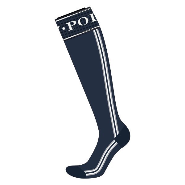 Reitsocken HVPAbe, Socken, Strümpfe, HV Polo Socken, Baumwollmaterial, ideal für die Reitstiefel- verschiedene Größen, Farbe Navy