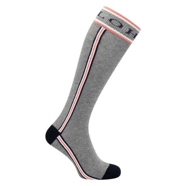Reitsocken HVPAbe, Socken, Strümpfe, HV Polo Socken, Baumwollmaterial, ideal für die Reitstiefel- verschiedene Größen, Farbe Grey Melange