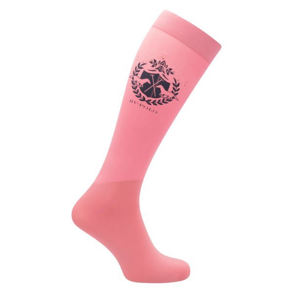 Reitsocken HVPAngela, Socken, Strümpfe, HV Polo Socken, Baumwollmaterial, ideal für die Reitstiefel, Farbe Dusty Rose, One Size