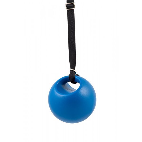 Pfiff Pferdespielball, in blau und pink